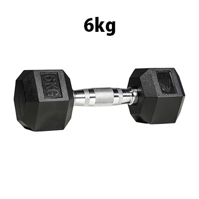 六角ダンベル3KG 2個セット PD009300ST｜BODYMAKER（ボディメーカー）