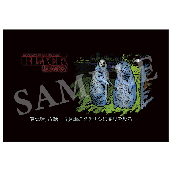 DARKER THAN BLACK 15th Anniversary アイキャッチポストカードセット