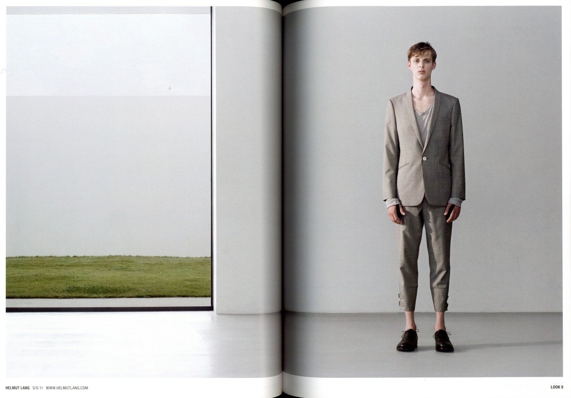 HELMUT LANG Look Spring/Summer 2011 / Photo: Katsuhide Morimoto