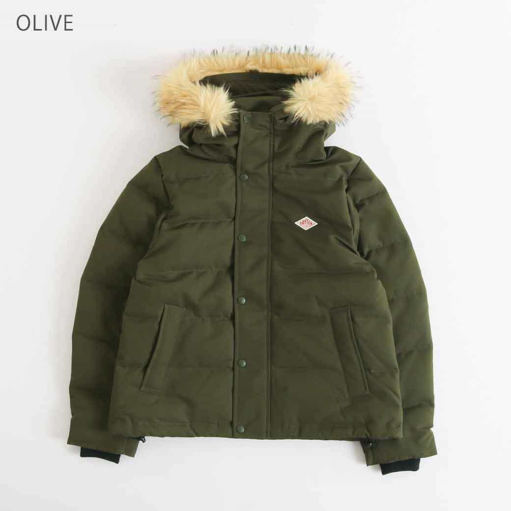 DANTON ダントン フェイク ファー フード ダウン ジャケット｜BORN