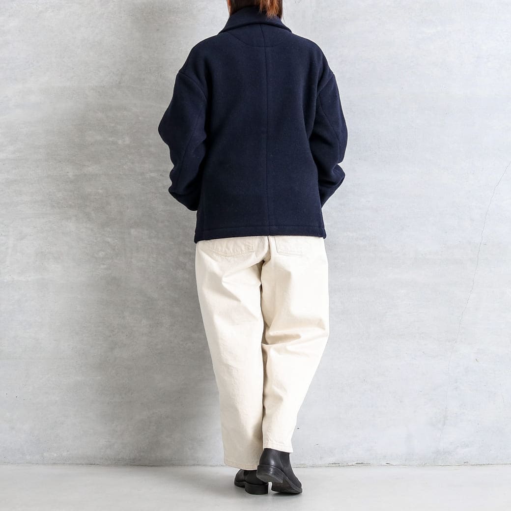 DANTON ダントン ウールパイル ラウンドカラージャケット｜BORN FREE
