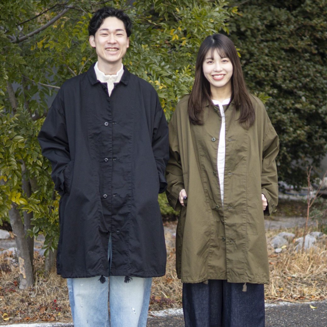 HARVESTY ハーベスティ オーバーハーフコート コーマバーバリー｜BORN