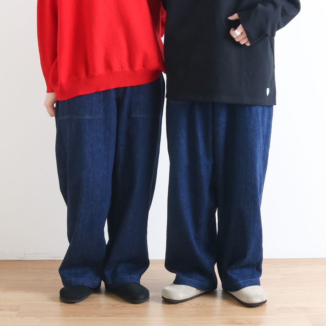 ORDINARY FITS オーディナリーフィッツ JAMES FATIGUE DENIM ONE WASH