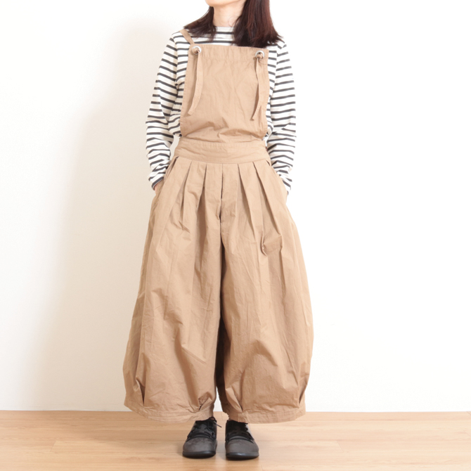 HARVESTY（ハーベスティ） 40コーマ糸 ツイル サーカスエプロンパンツ