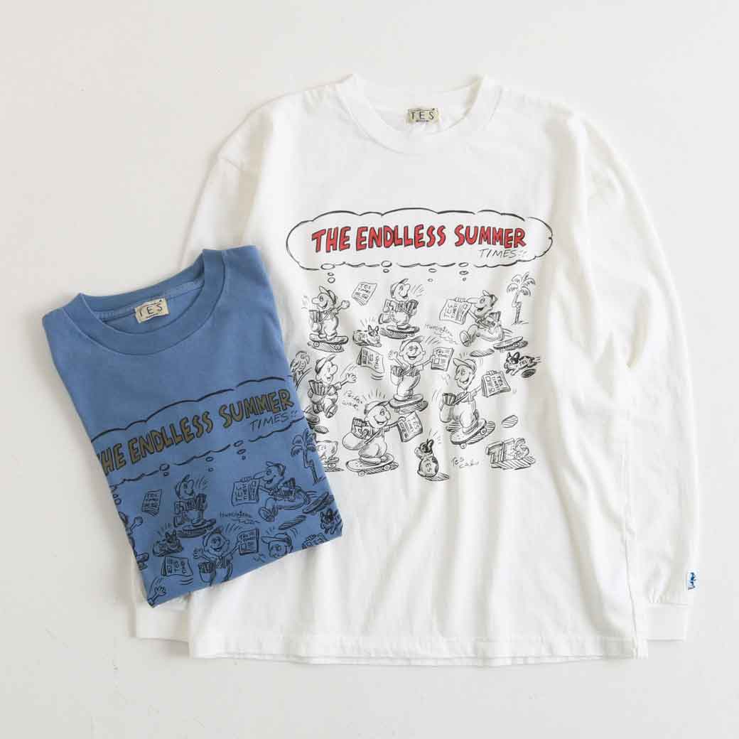 THE ENDLESS SUMMER ザ エンドレスサマー TES TIMES LONG SLEEVE T