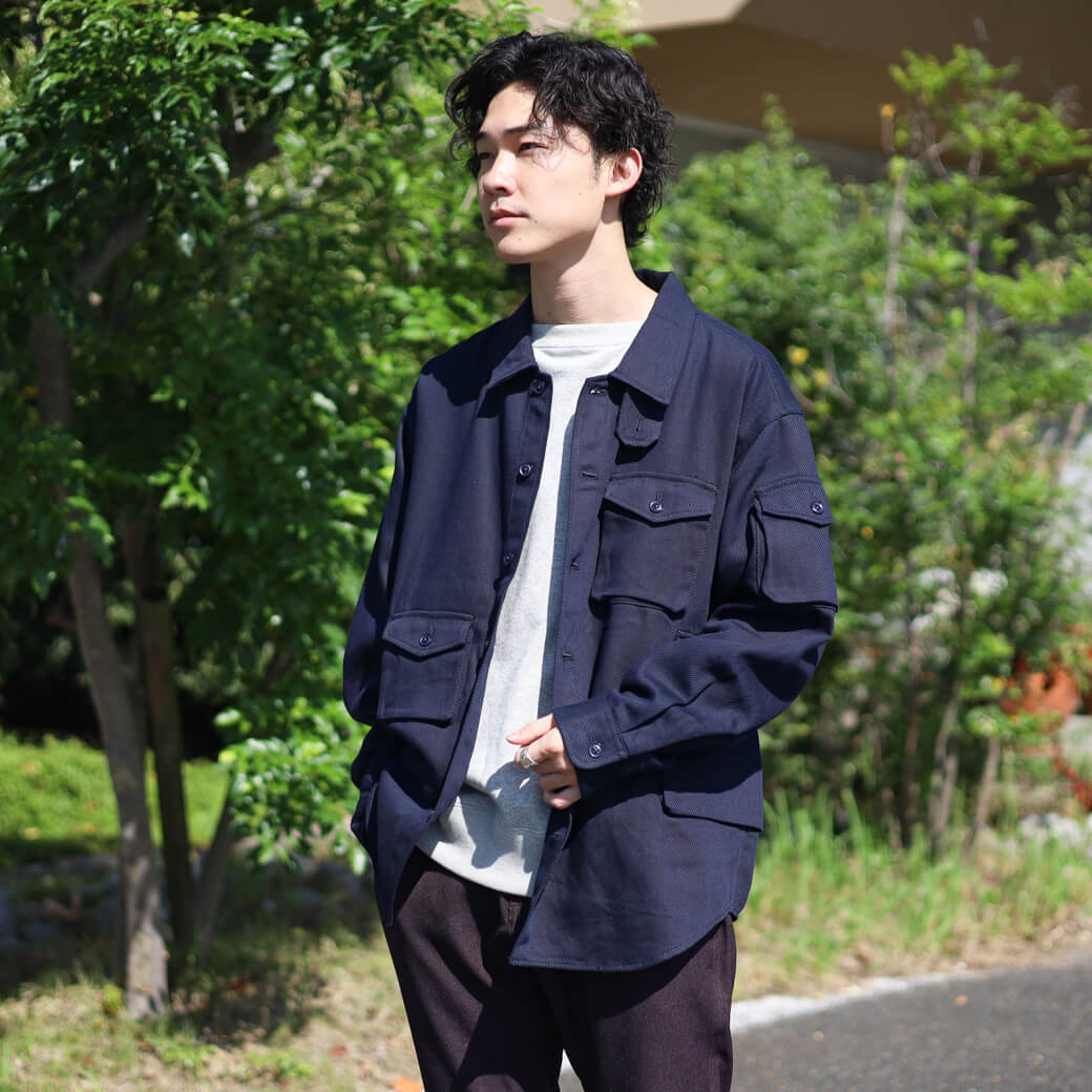 MODMNT モドメント ヘビー／ツイル ユーティリティ CPO シャツ｜BORN