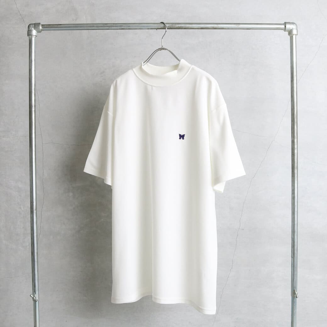 NEEDLES ニードルズ モックネックTシャツ ポリ ピケ｜BORN FREE ONLINE