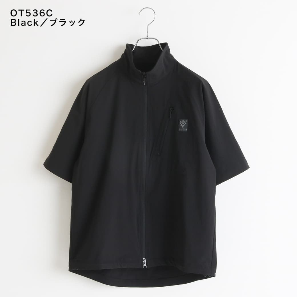 South2 West8 サウスツーウエストエイト S.L. S/S ZIPPED TRAIL SHIRT