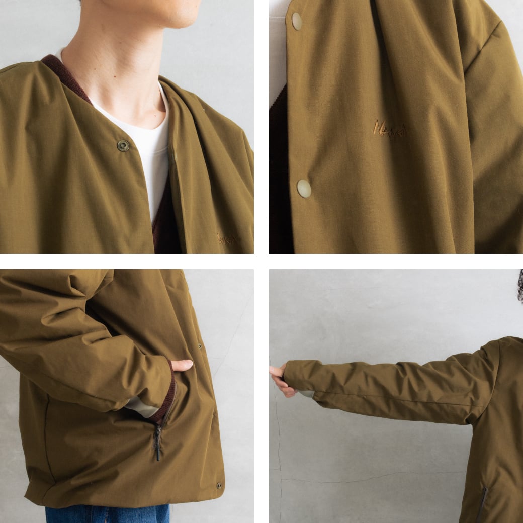 SHIGA DOWN 滋賀ダウン NANGA HINOC CARDIGAN｜BORN FREE ONLINE SHOP