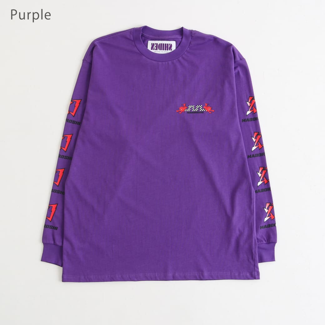 SHIDEN シデン 紫電 L/S Crew Neck Tee - MABOROSHI｜BORN FREE ONLINE