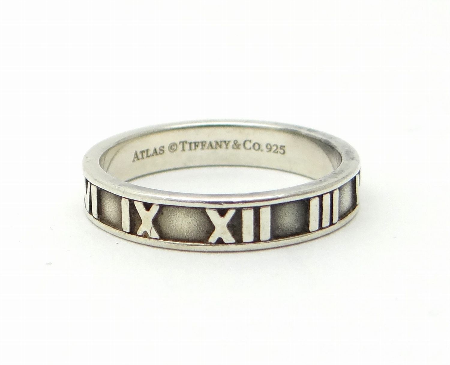 TIFFANY&CO. ティファニー アトラス リング 指輪 SV925 #18.5 USED品