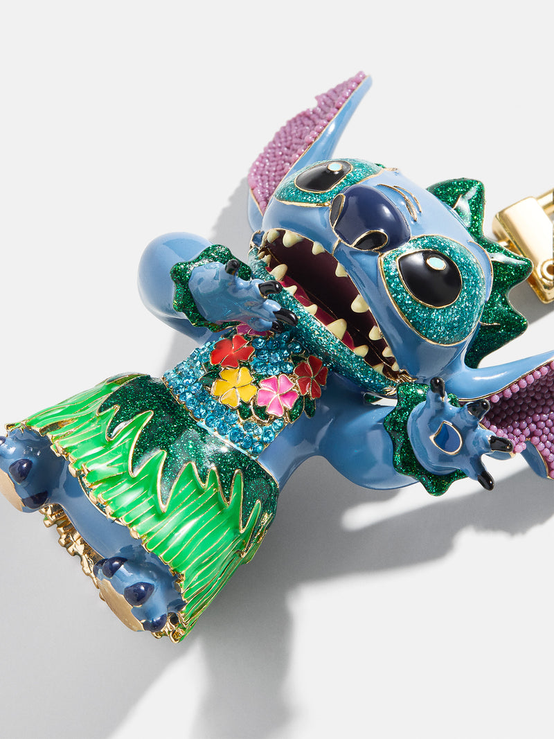 Stitch Disney Hula Bag Charm - Blue – Disney keychain – BaubleBar
