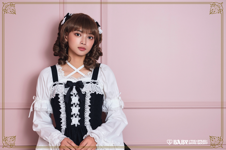 はわせFloraジャンパースカート＆ミニリボンクリップセット | BABY