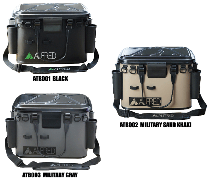 全3色】アルフレッド オールインワンタックルボックス バッカン