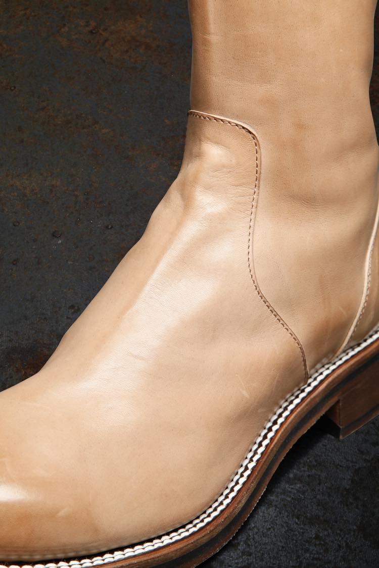 MARYAM HORSE VACHETTA SIDEZIP BOOTS | ISAMU KATAYAMA BACKLASH