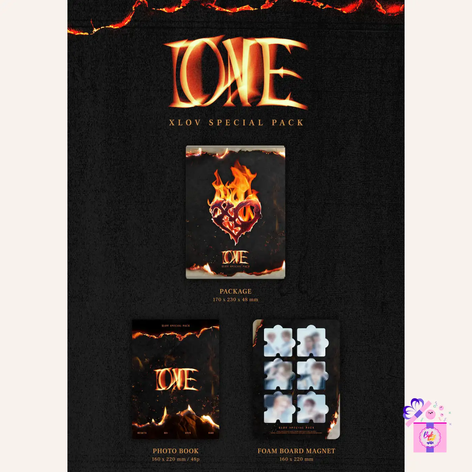 XLOV – I One (Limited Special Pack) [2nd Single Album] – Bak Bak K