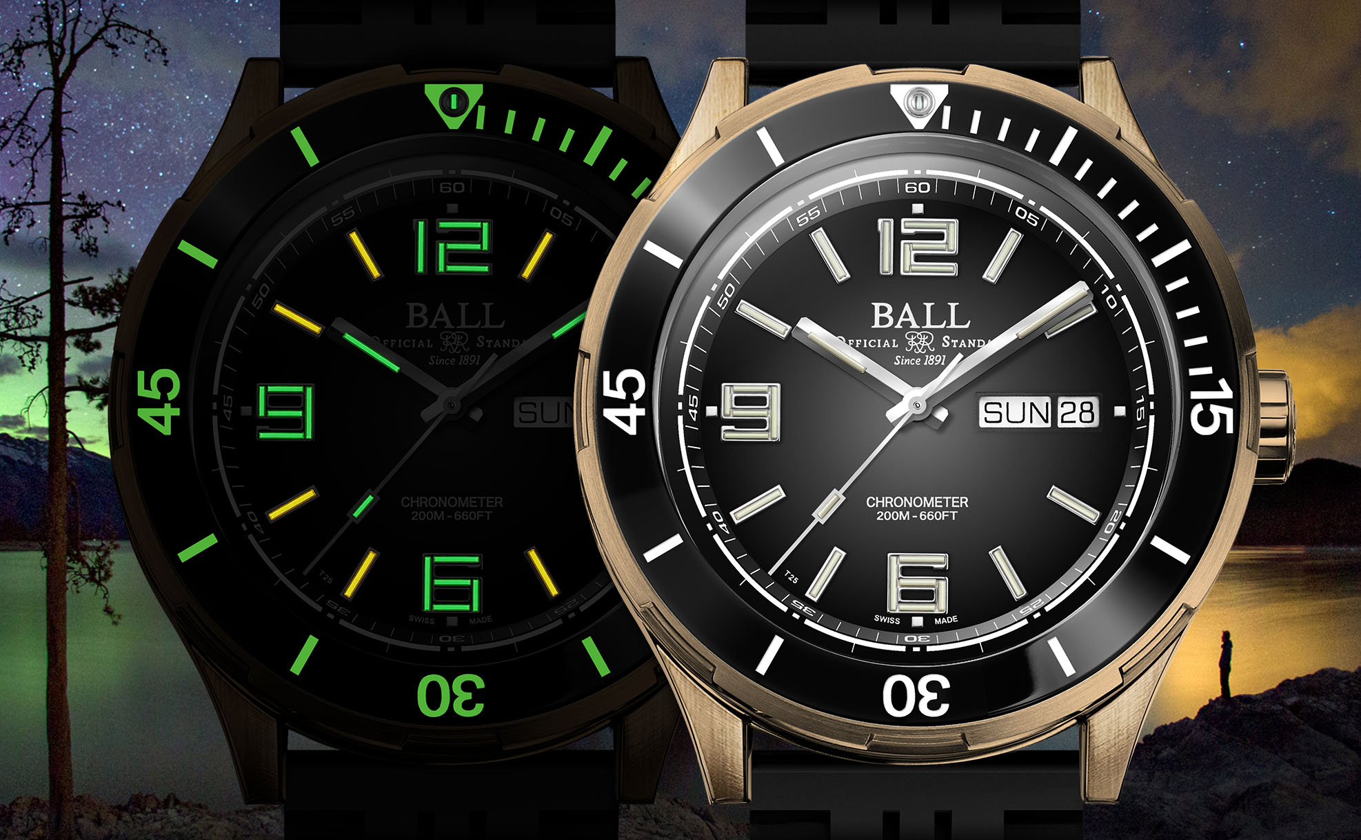 経年変化が楽しめる「ブロンズ」製のダイバーズ・ウォッチが登場