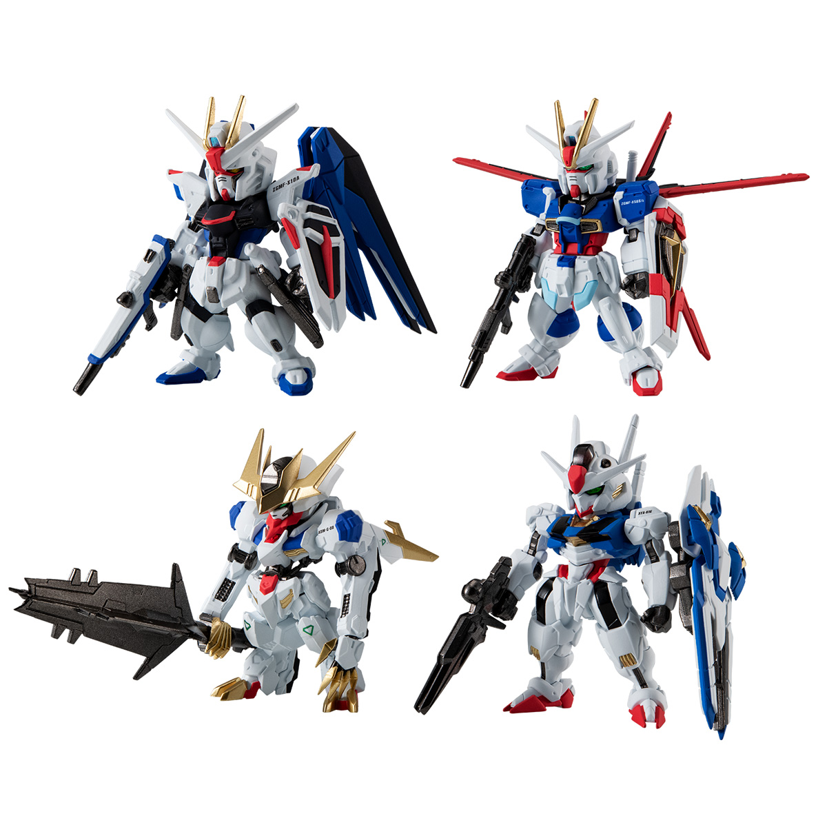 FW GUNDAM CONVERGE:CORE 機動戦士Vガンダム シュラク隊セット
