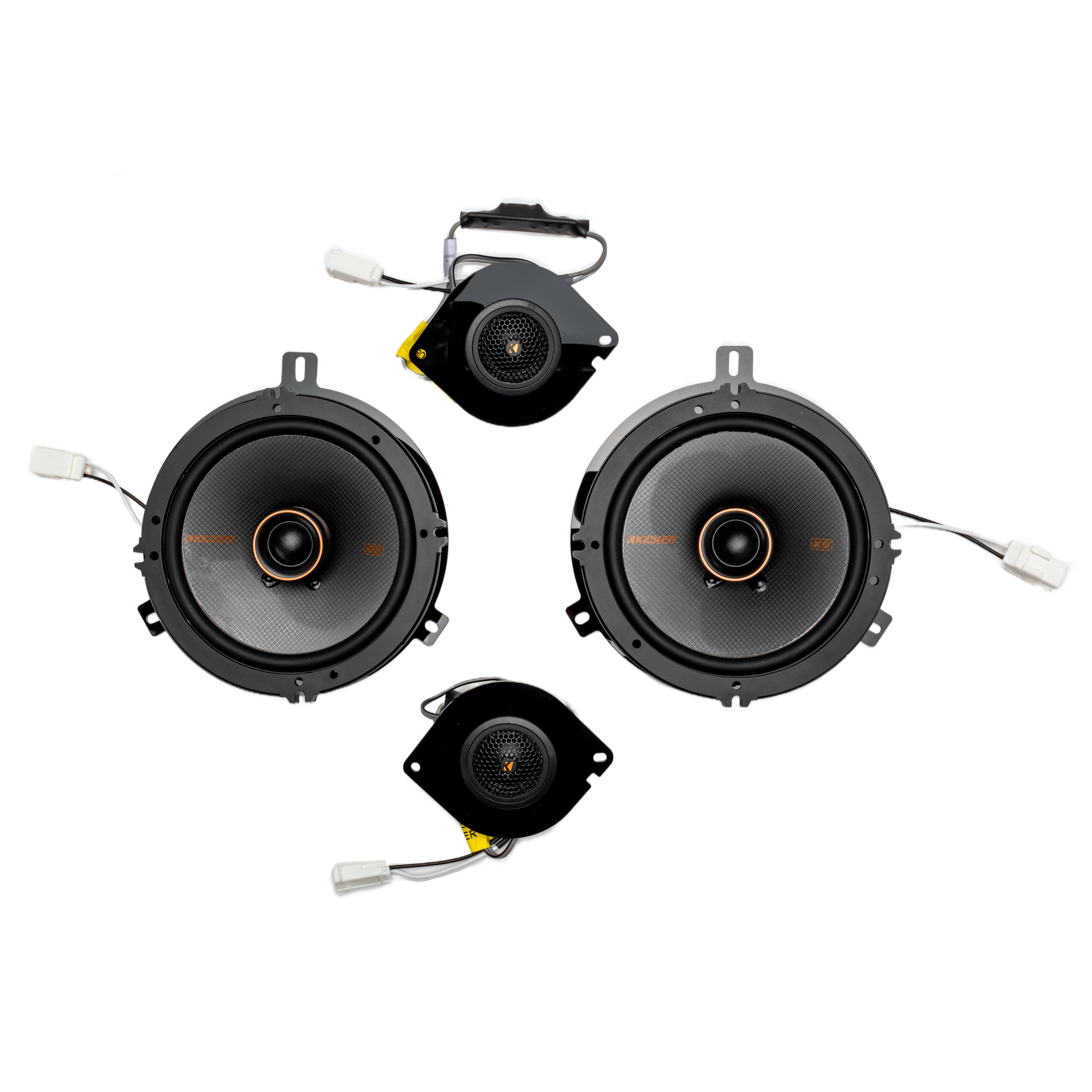 Kicker Plug & Play 8 Speaker Bundle (6.5