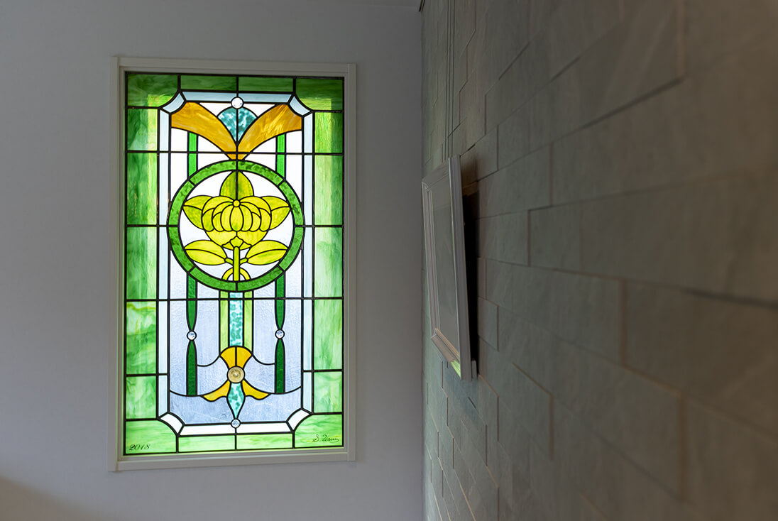 アール・ヌーボー、ヴィクトリア-006 | ステンドグラスバロック