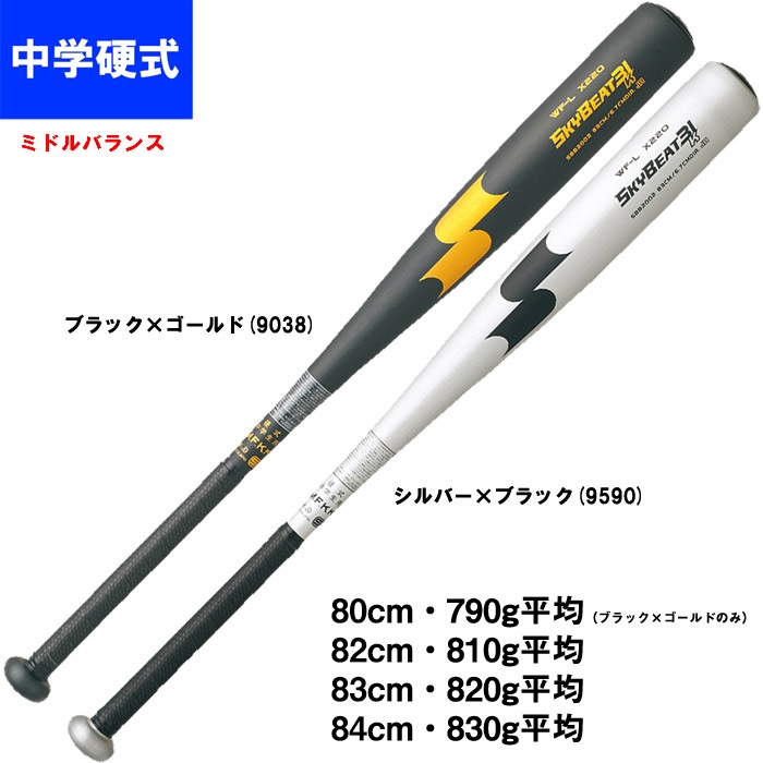 SSK エスエスケイ 野球用 中学硬式用 金属 バット スカイビート31K WF