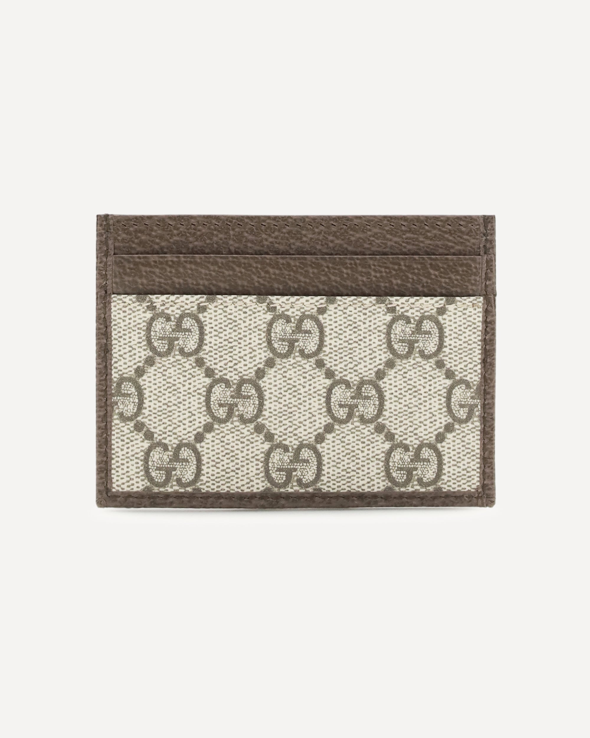 GUCCI Ophidia Card Holder BROWN | Base Blu
