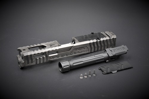 BCSWカスタム MITA製 LANTACタイプ100%CNC スライド 東京マルイ G19