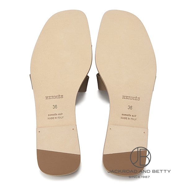 サンダル オラン エトゥープ ベージュ 36[H202272Z] Sandals Oran
