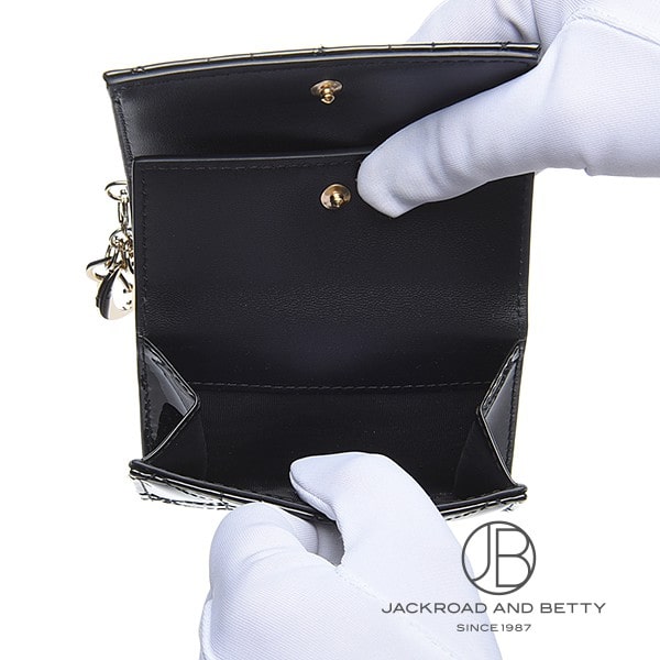 レディ ディオール ロータス ウォレット ブラック 黒[S0181OVRB_M900