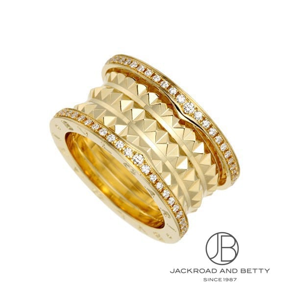 ビー・ゼロワン ロック ダイヤ 4バンド リング[357900 AN859026] B