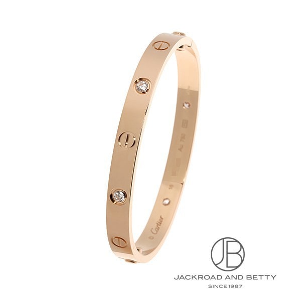 ラブブレスレット クラシックモデル 4Pダイヤ 16[B6036016] Love