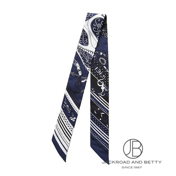 ツイリー アマゾンの祭典・バンダナ ネイビー 紺[H064217S 05] Twilly