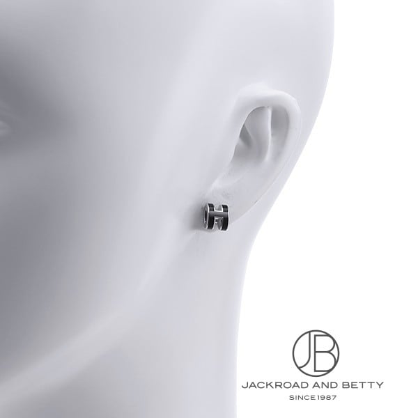 ポップH ミニ ピアス ノワール ブラック 黒[H608002FP 03] Pop H Mini