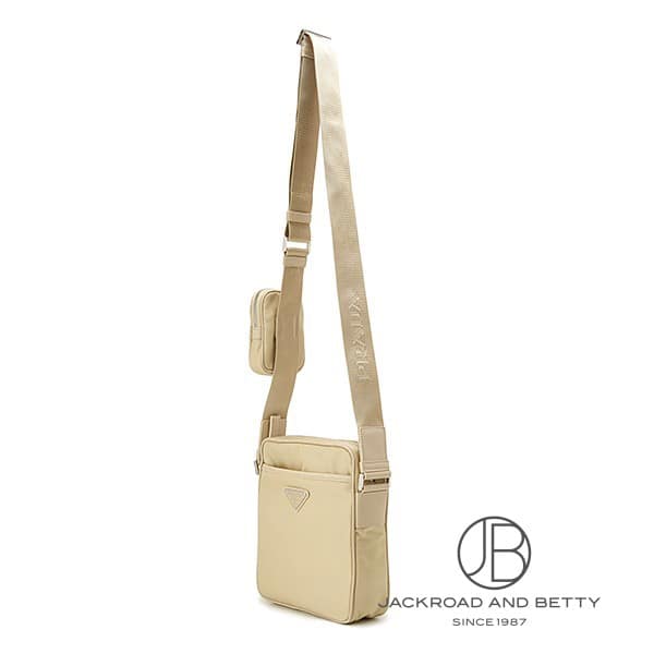 ナイロン ショルダーバッグ デザートベージュ[2VH112 2DMH F0F24