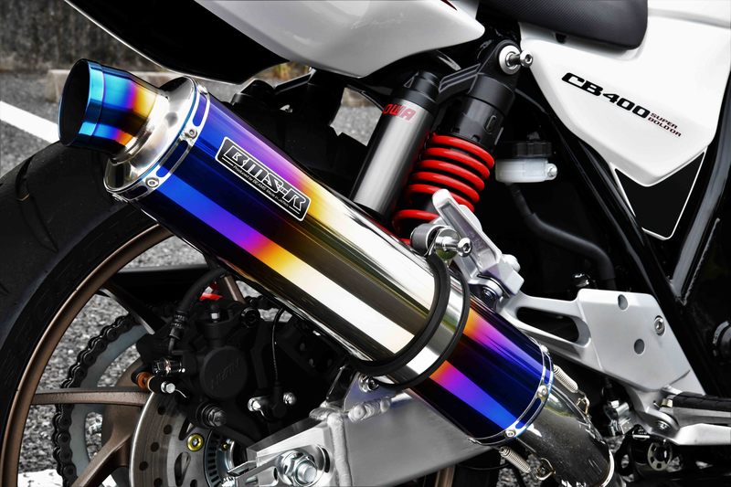 R-EVO ヒートチタン スリップオン：CB400SB / SF：政府認証 ｜ BEAMS