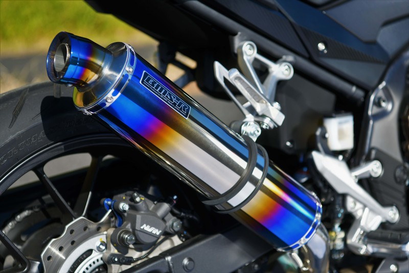 R-EVO ヒートチタン スリップオン：CBR400R：政府認証 ｜ BEAMS