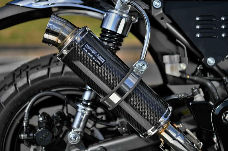 R-EVO カーボン フルエキゾースト：モンキー125：政府認証 ｜ BEAMS