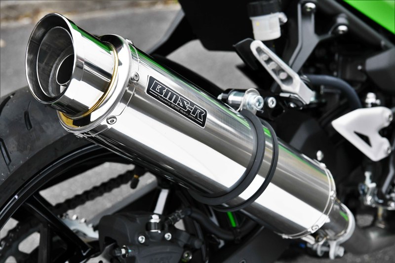 R-EVO2 ステンレス スリップオン：Ninja400 / Z400：2022〜：政府認証