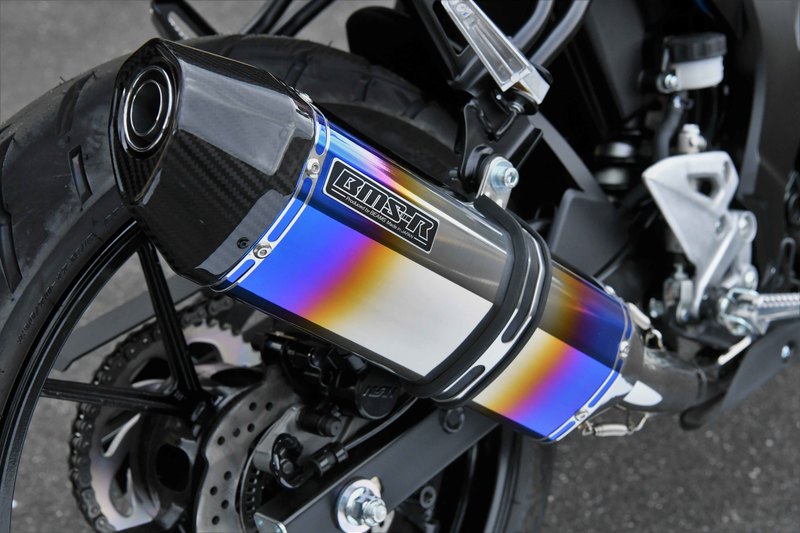 CORSA-EVOⅡ ヒートチタン フルエキゾースト：GSX-R125：政府認証 ｜ BEAMS