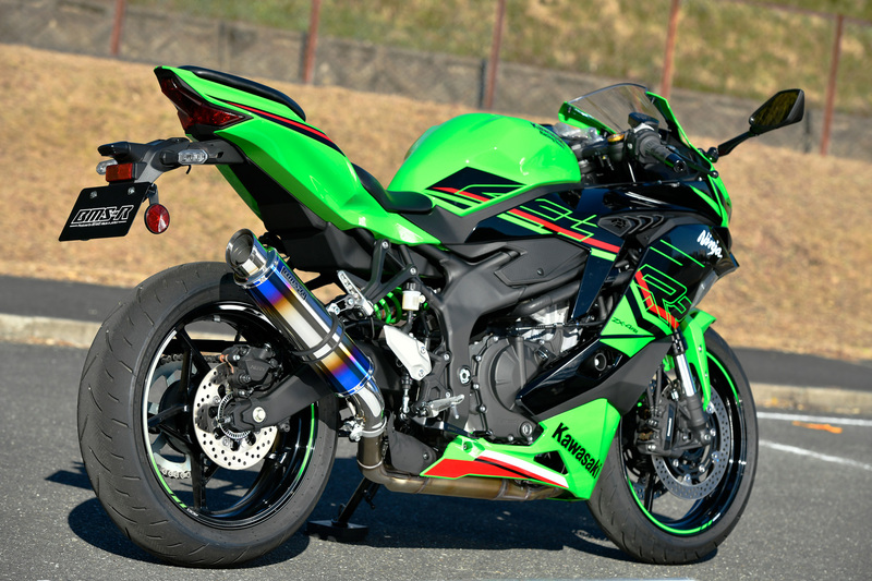 カワサキ　Ninja BMS-R ステンレス マフラー KAWASAKI ZX25R NINJA 軽量 フルシステム ステンレスマフラー フル