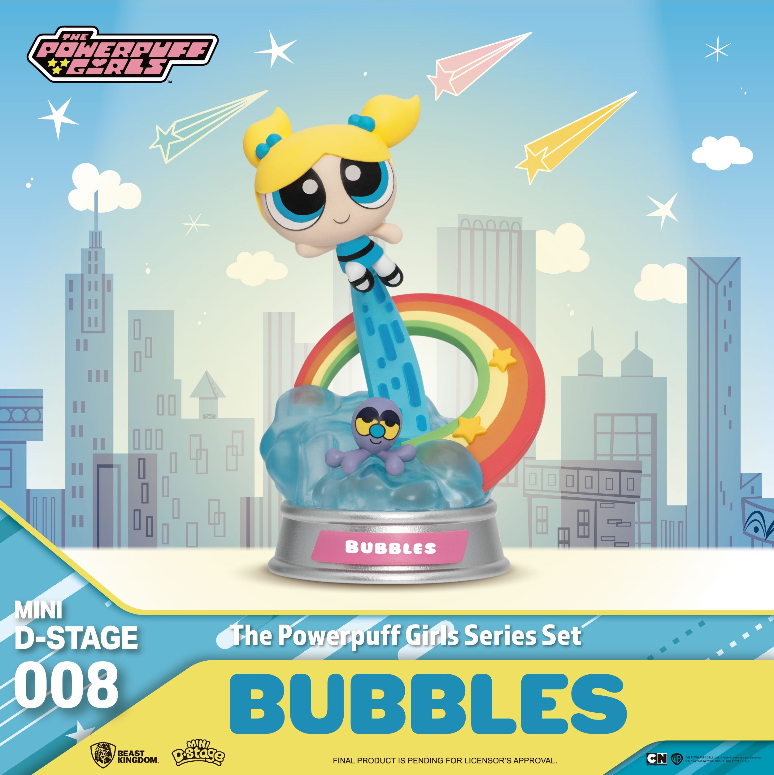 Beast Kingdom MDS-008-The Powerpuff Girls Series-Blind Box Set(6