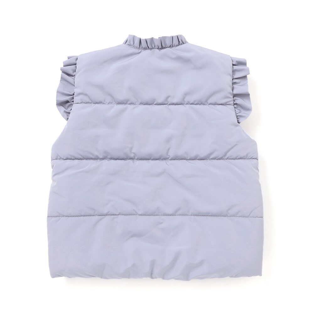 限定商品】リボンフリルタフタ中綿ベスト(95~150cm) 【LIMITED EDITION