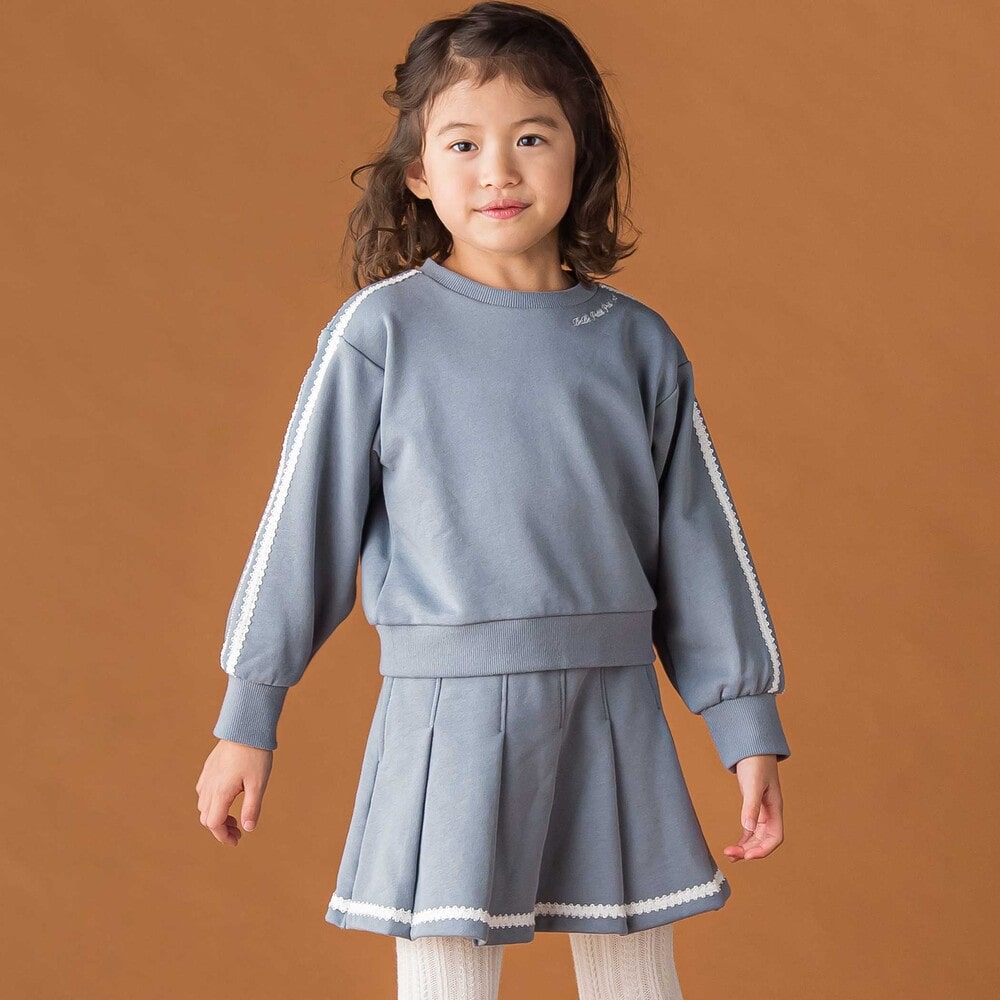 店舗限定】【お揃い】レーステープポイントタックスカート(100~150cm