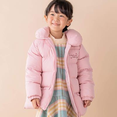 タフタフリルダウンコート(90~130cm)(90cm ピンク): ジャケット