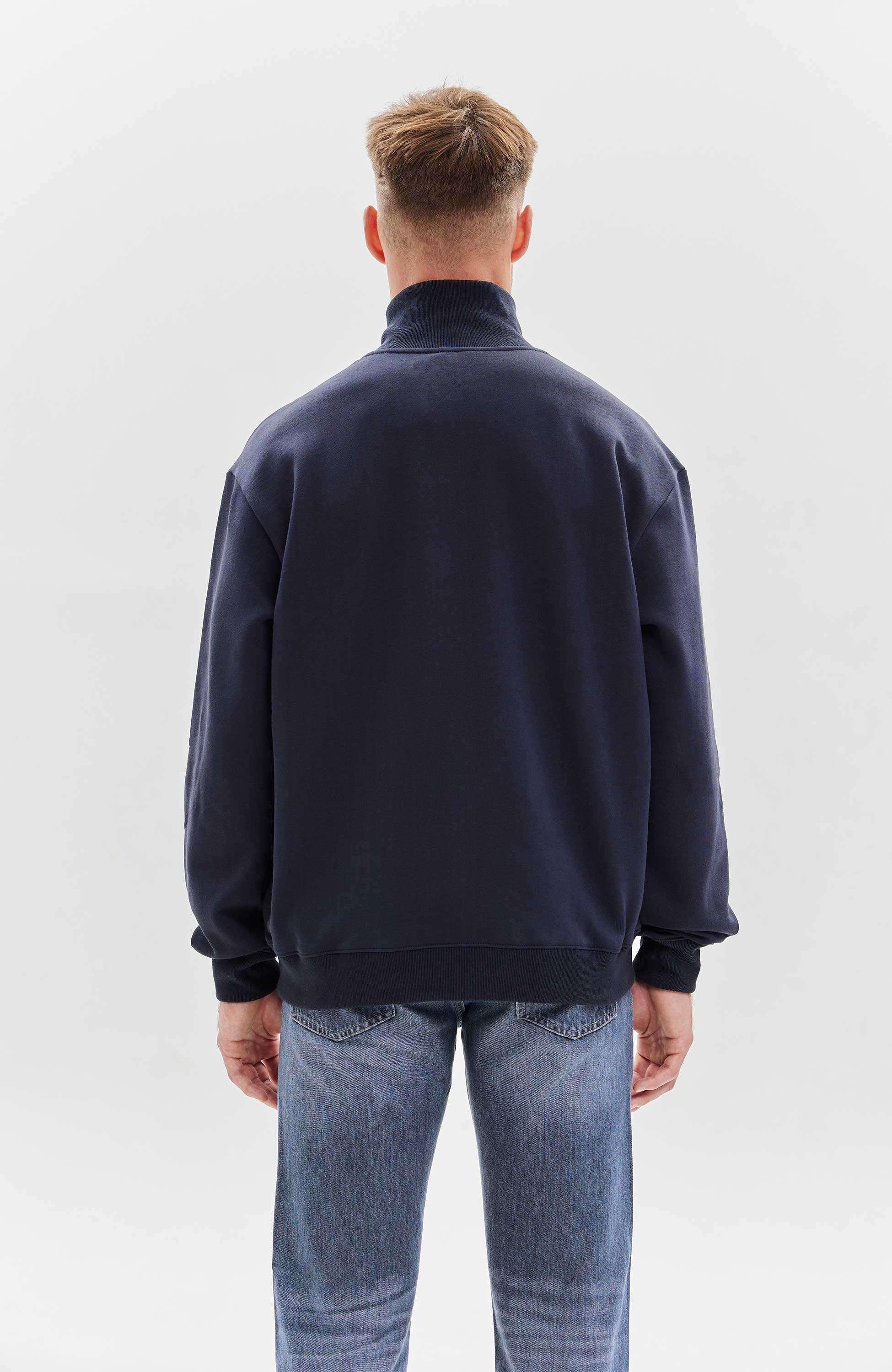 Half-zip sweatshirt MARLON - Shop Online at BEIGE BROWN