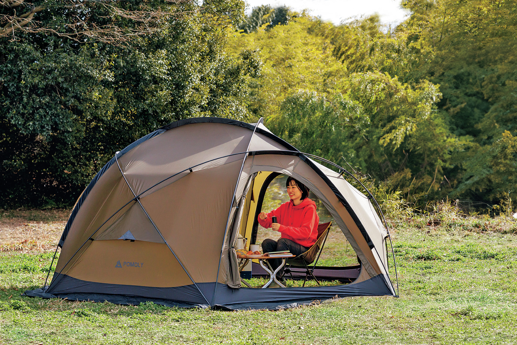 POMOLY (ポモリー) ／ DOME X4 | 道具・ギア 【BE-PAL】キャンプ