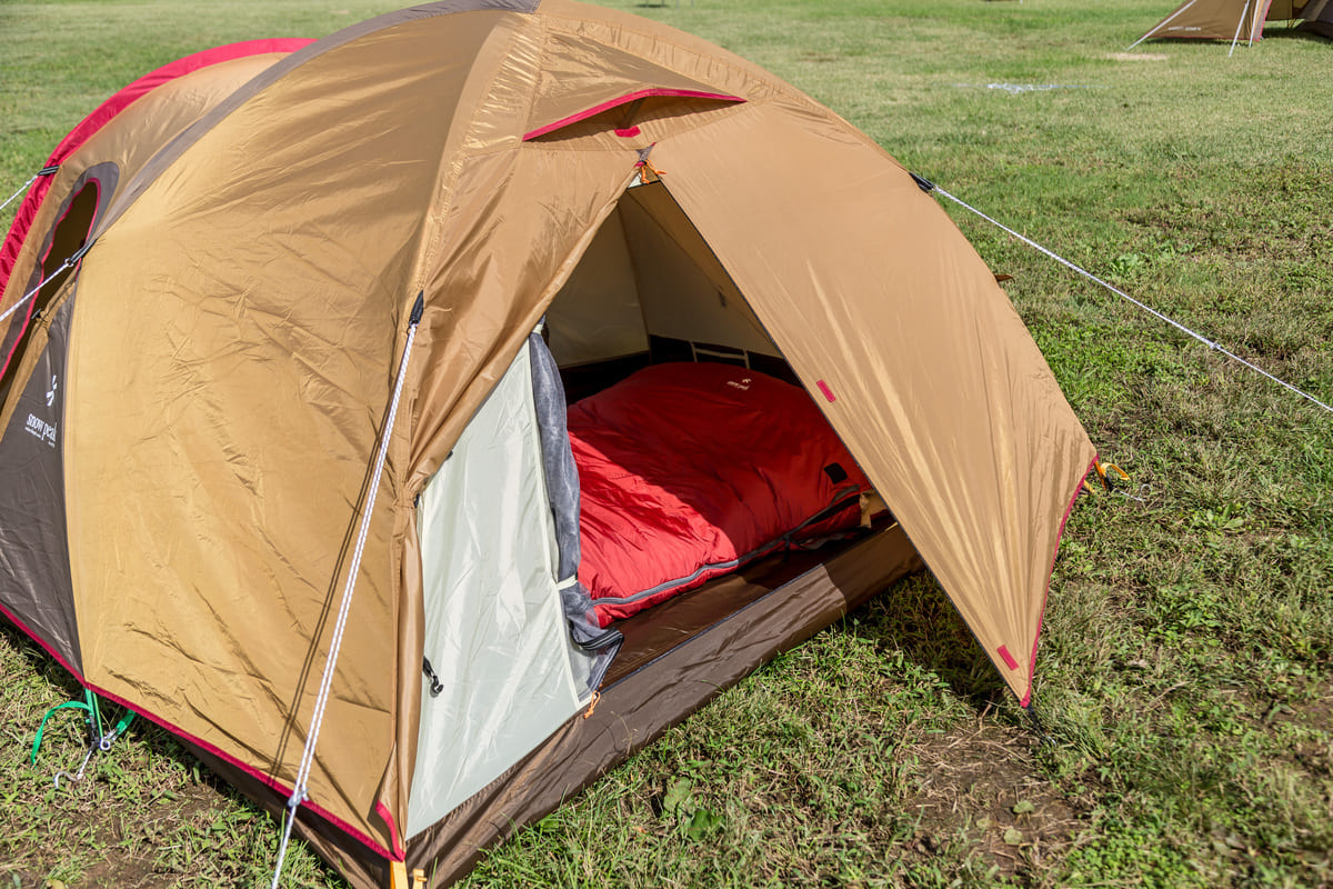スノーピークのアメニティードームSは初心者から安心して使える