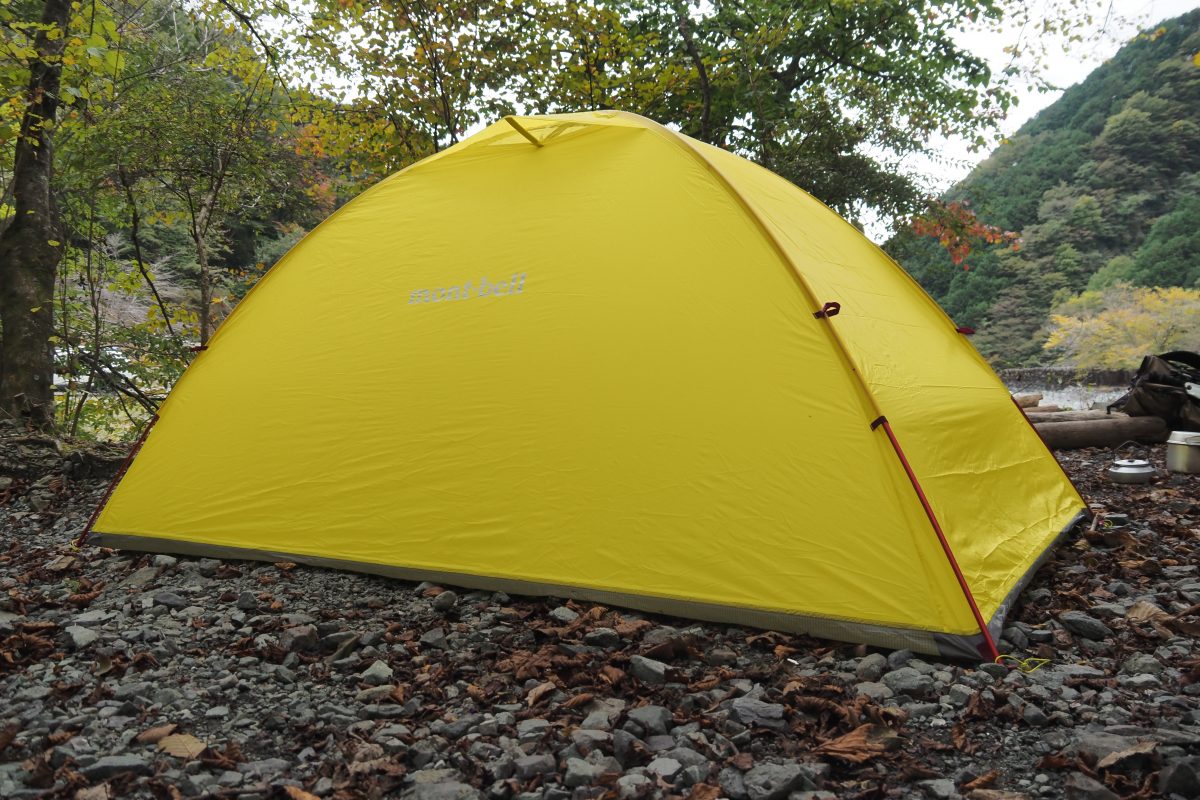画像一覧）軽量シェルターのなかでも、モンベルのU.L.ドームシェルター
