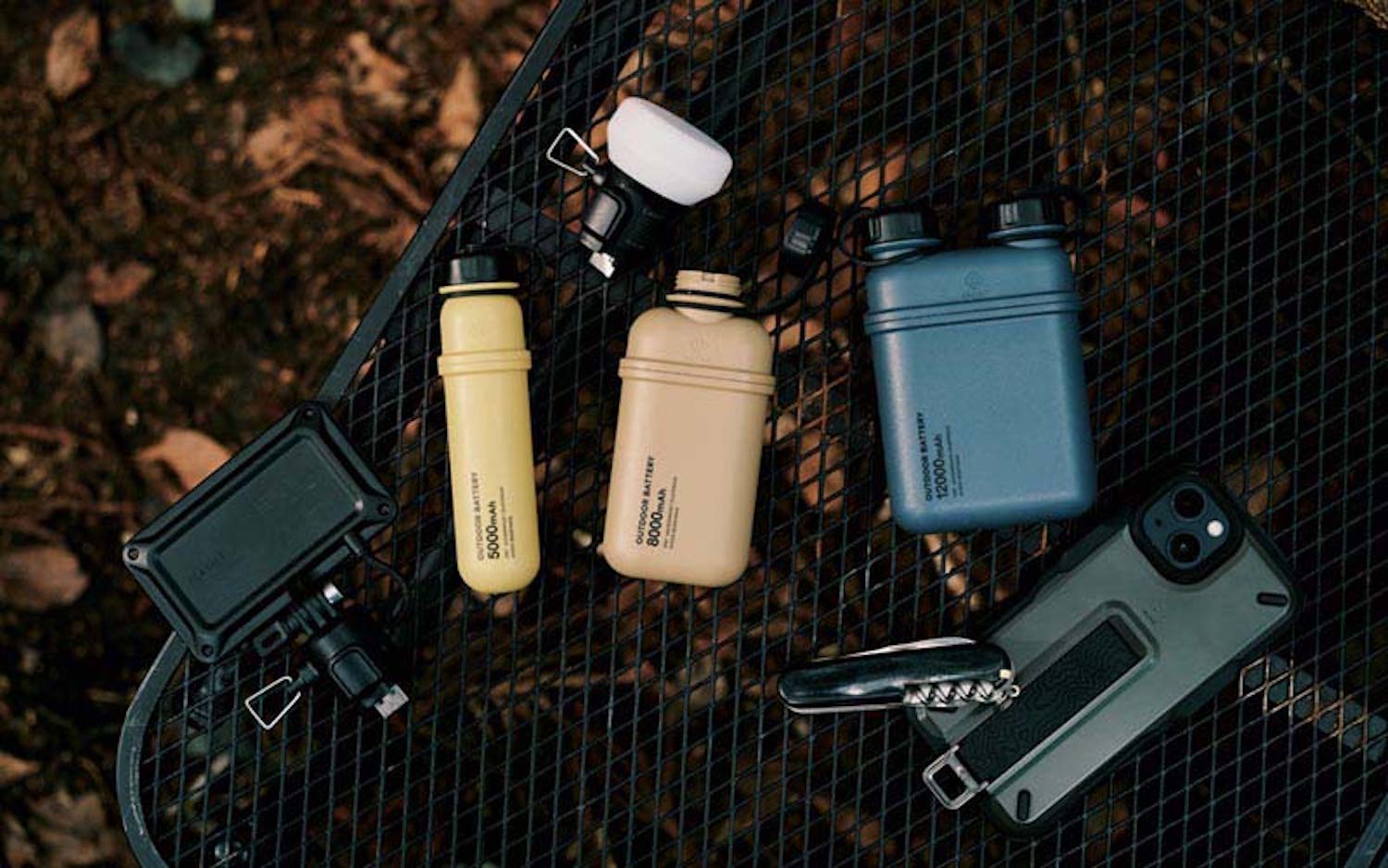 防水・防塵・耐衝撃！アウトドア仕様のモバイルバッテリー「NESTOUT