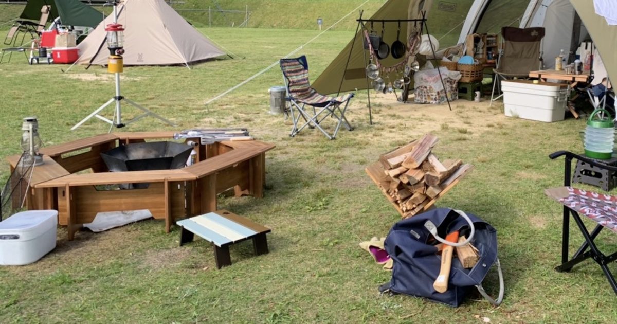 グループキャンプで大活躍！キャプテンスタッグ「ヘキサテーブル」の4